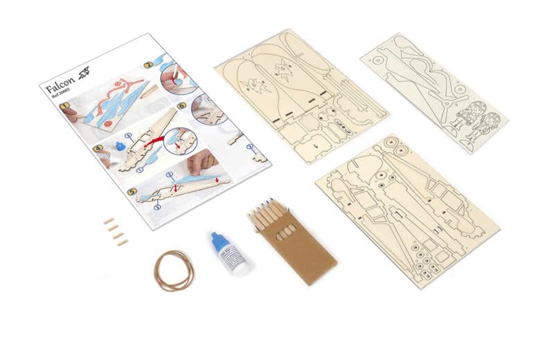 20002-Falcon Airplane Model for Kids - Bilde 2